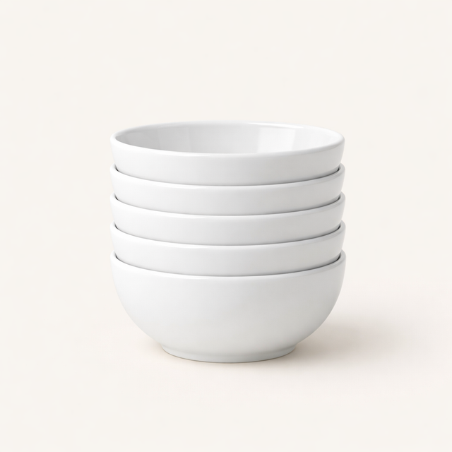 Stackable Cereal Bowl Set, 6 Pieces - front